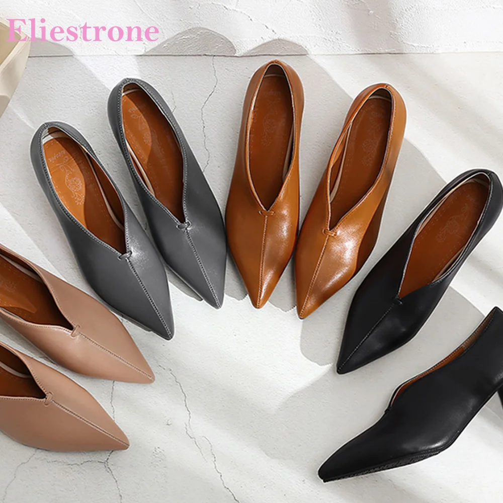 Women Formal Wear For Office - Brand New Pointed Toe Black Gray