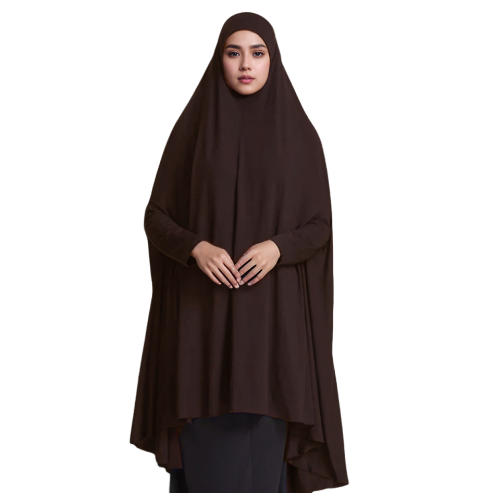Women'S Formal Traditional Wear - Caftan Plain Muslim Abayas Modest Wear