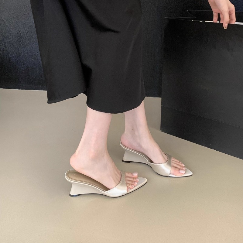 Women Formal Wear For Office - New Summer Fashion Wedges Heel Flip