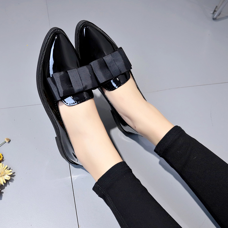 Black/ Wine Red Patent Leather - Women Formal Wear For Office ulasan dan harga