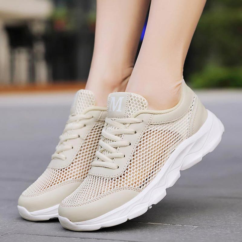 Summer Breathable Sneakers Wom - Women Formal Wear Online ulasan dan harga