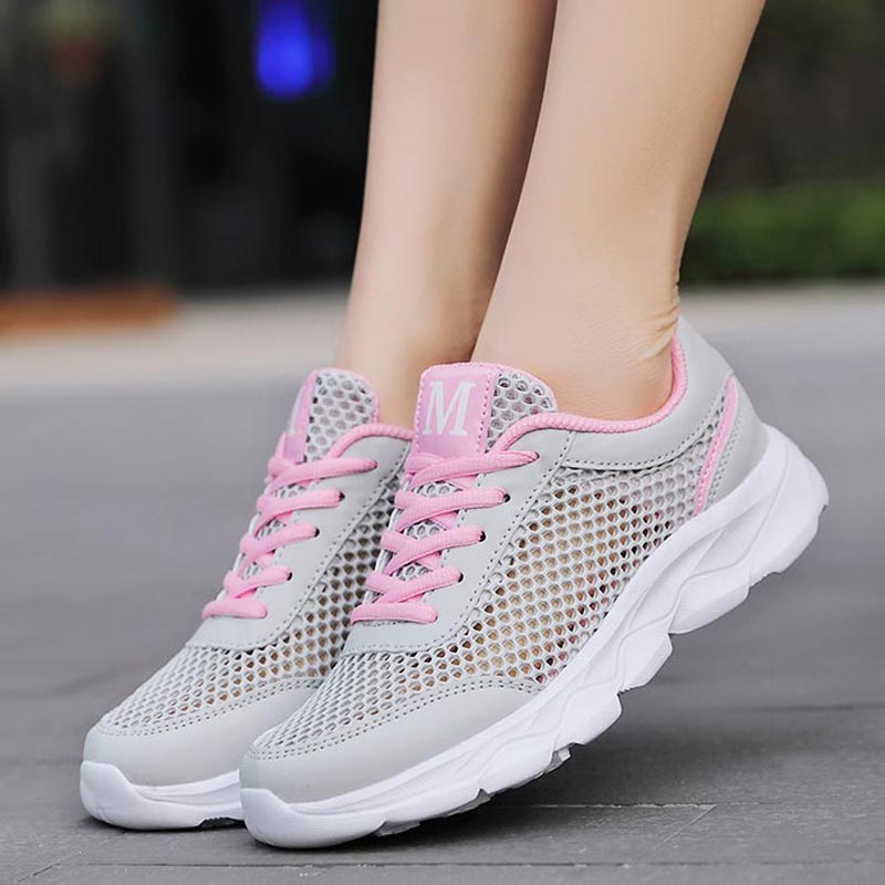Summer Breathable Sneakers Wom - Women Formal Wear Online ulasan dan harga