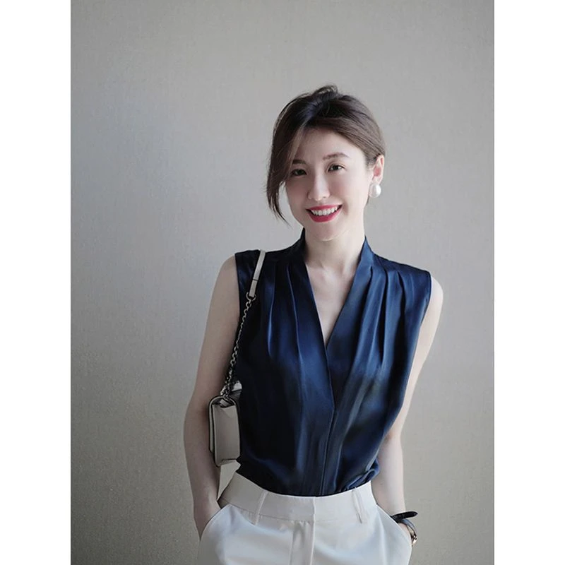 Shirts & Blouses for Women Sle - Women Formal Wear White Shirt ulasan dan harga