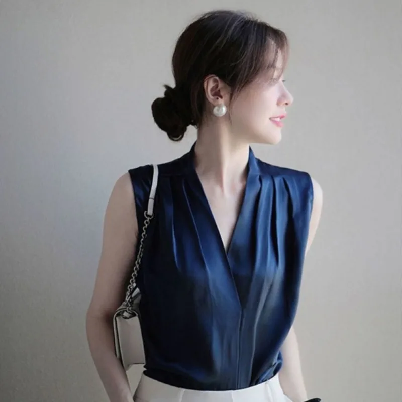 Shirts & Blouses for Women Sle - Women Formal Wear White Shirt ulasan dan harga