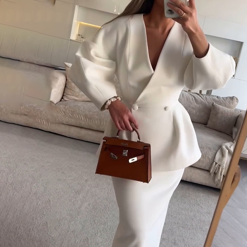 2 Piece Sets Women Outfits Ele - Women Formal Wear For Meeting ulasan dan harga