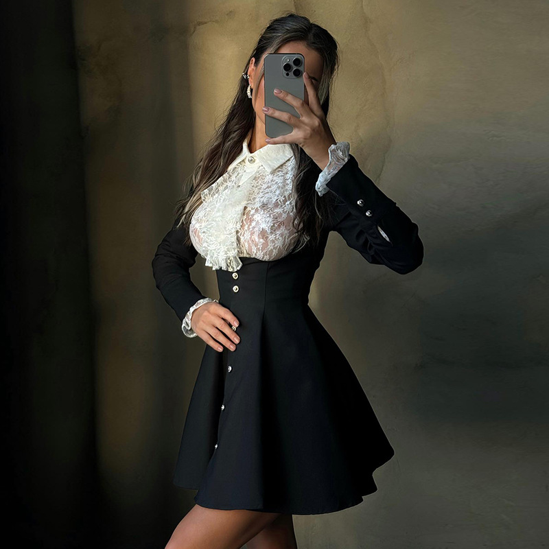 Autumn Women Suit Skirt Set 2  - Women Formal Wear White Shirt ulasan dan harga