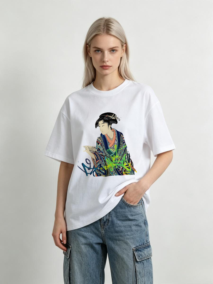T Shirts For Woman Rune Patter - Women'S Formal Traditional Wear ulasan dan harga