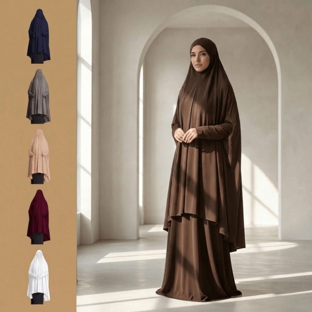 Caftan Plain Muslim Abayas Mod - Women'S Formal Traditional Wear ulasan dan harga